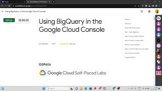 Using BigQuery in the Google Cloud Console || Level 2 Arcade Solution || Qwiklabs