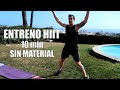 Entrenamiento HIIT de 10 minutos en casa