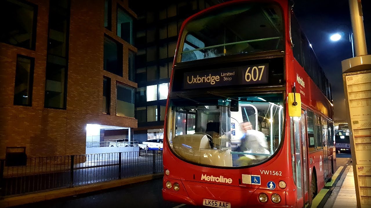 *KICKDOWN* Volvo B7TL Gemini 1 on Route 607 [Metroline] (UTTL)