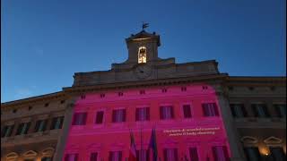 Giornata di sensibilizzazione contro il bodyshaming. Questa sera Montecitorio si illumina di fucsia