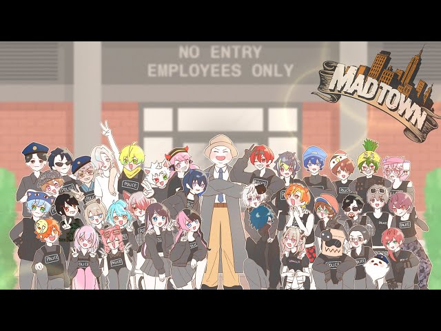 【 #MADTOWN 】最終日。最後の警察とパン屋とこんかふぇ。【にじさんじ/獅子堂あかり】のサムネイル