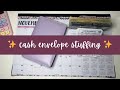 Cash Stuffing my 1st November Paycheck into Cash Envelopes including the 🌲✨ Holiday Binder!