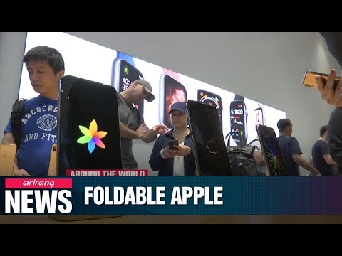 Apple wins patent for foldable screen display