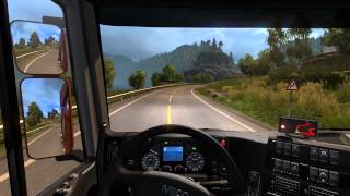 ETS2 Scandinavia DLC - Norways beautiful fjords.