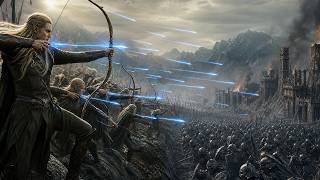 Silver arrows Elven Army Vs Isengard good Player | BFME2 Rotwk 2.02 v9.7