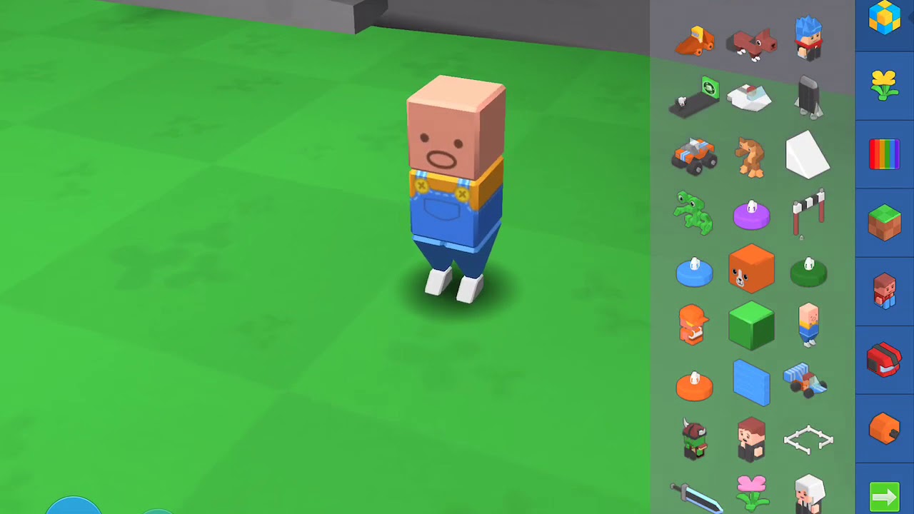 Blocks world how to make a villain chase the player👻💀☠️ YouTube