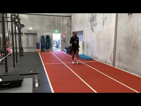 Straight leg bound + skip combo