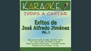 El Siete Mares (Karaoke Version) [Originally Performed By José Alfredo Jiménez] screenshot 3