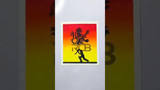 Amazing RCB Logo Drawing Shorts | Creative Hand Made Sketch Design Short Video