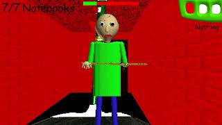 Speedrunning Baldi's Basics with No Items
