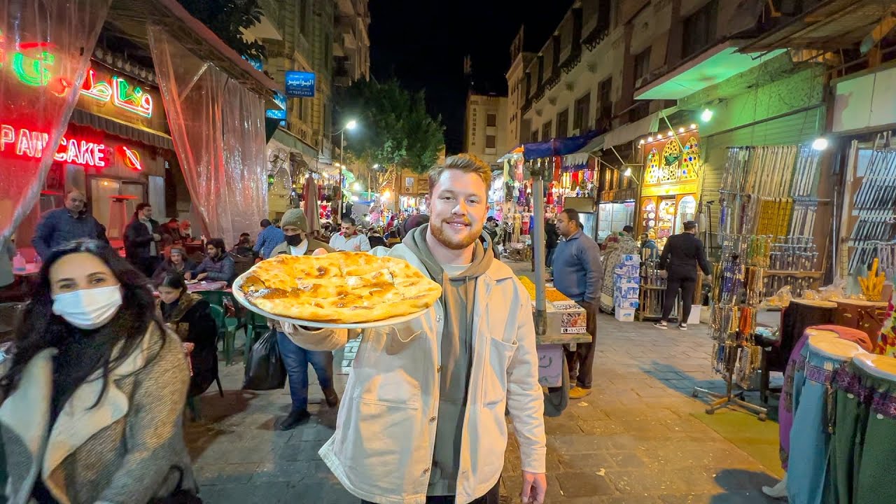 Wir testen ÄGYPTISCHE PANCAKES in Kairo YouTube