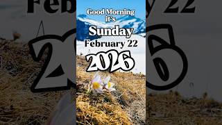 Good Morning!  It’s Sunday #newday #bibleversefortoday #sunday