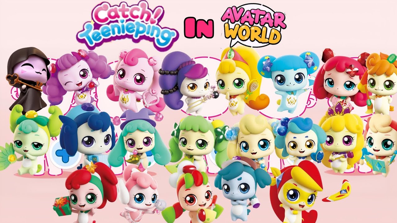 How To Make Catch Teenieping ✨💝 S2 All Characters in Avatar World!!! 