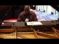 NAMM 2011 Glen Stewart at the Fazioli piano booth