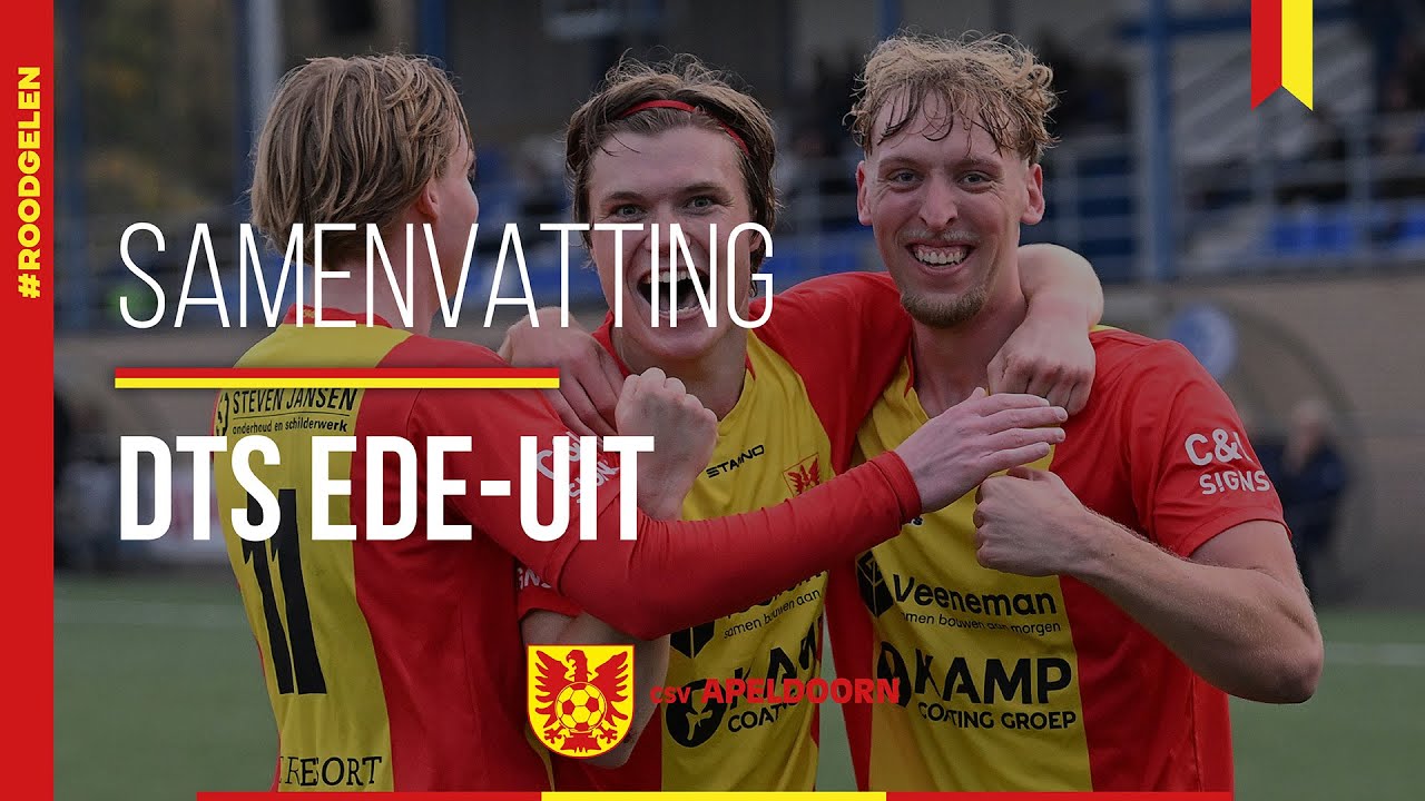 Samenvatting DTS Ede - csv Apeldoorn | 8 november 2025