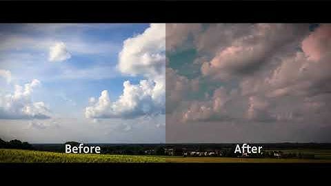 Clouds Timelapse (Color Correction & Color Grading)