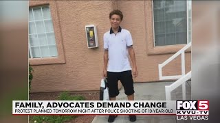 Family, Advocates demand  change after police shoot 19-year-old man