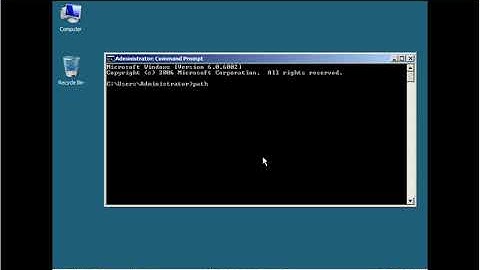 How to check your Java 2 Software Development Kit J2SDK Path on Windows Server 2008