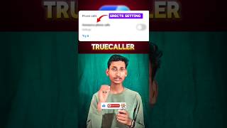 Truecaller secret features, #trucaller#setting#mobile#tech#techtips#hack