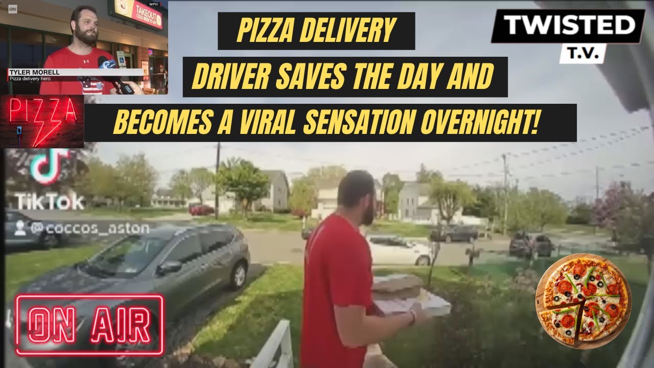 Doorbell News! Pizza Delivery Guy Steps Up To Crime, Becomes An ...
