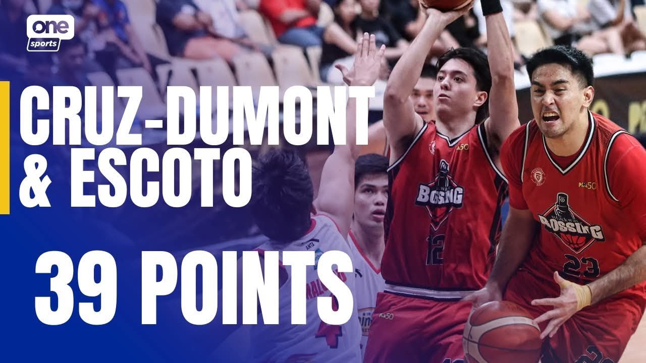 Escoto, Cruz-Dumont WENT OFF WT 39 PTS vs Rain or Shine | PBA SEASON 50 PHILIPPINE CUP | HIGHLIGHTS