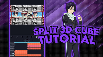 Tutorial Split 3D Cube - Alight Motion