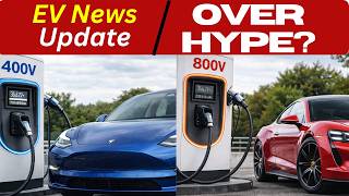 400V vs 800V EVs EXPLAINED (DEEP DIVE)