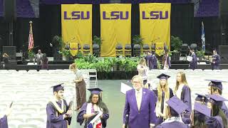 LSU E. J. Ourso College of Business Commencement Spring 2024