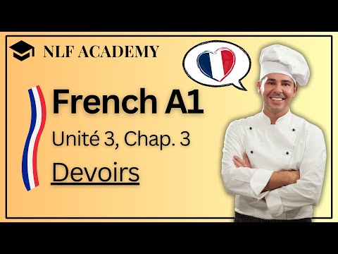 French Course for Beginners, Unité 3.3 : Devoirs