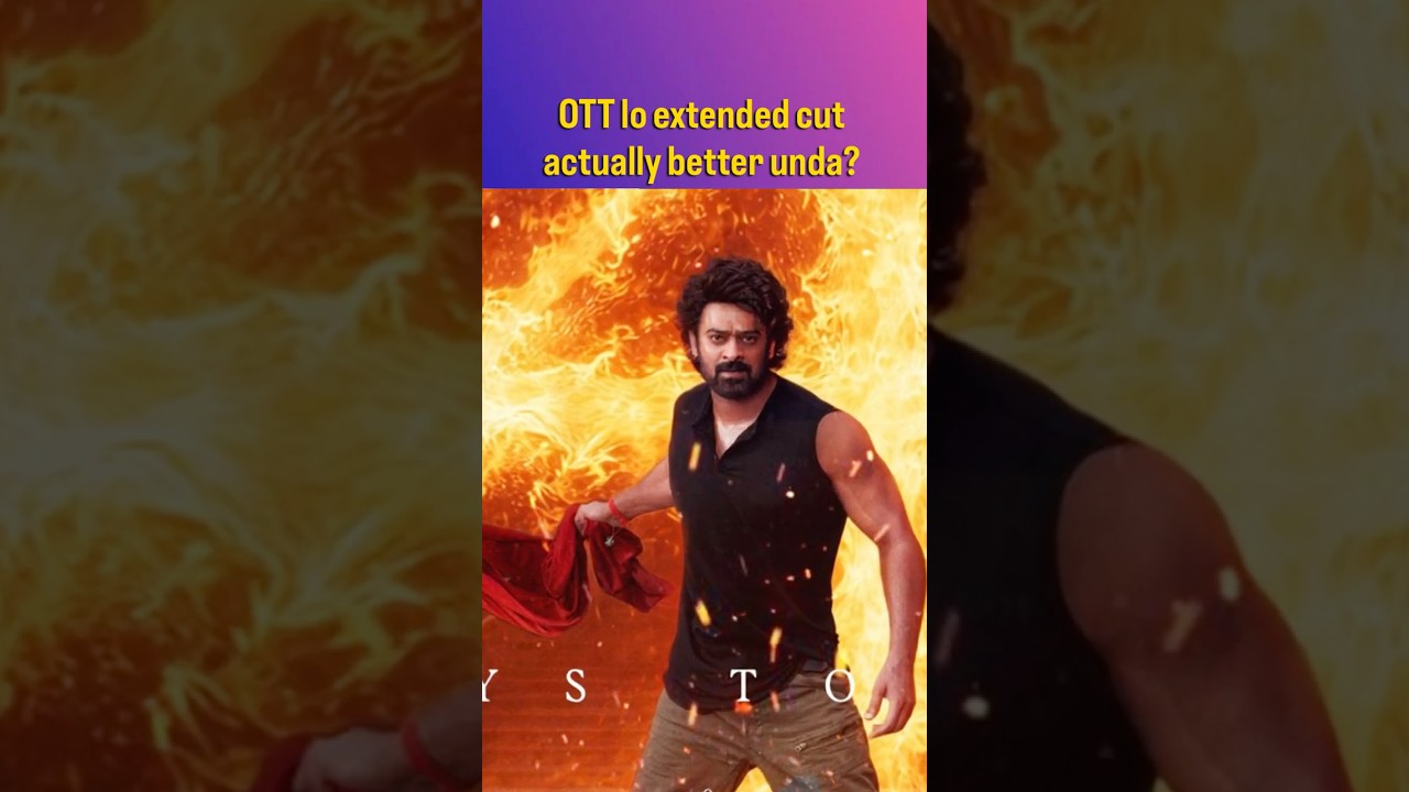 Rajasaab OTT Extended Cut Nachinda?  