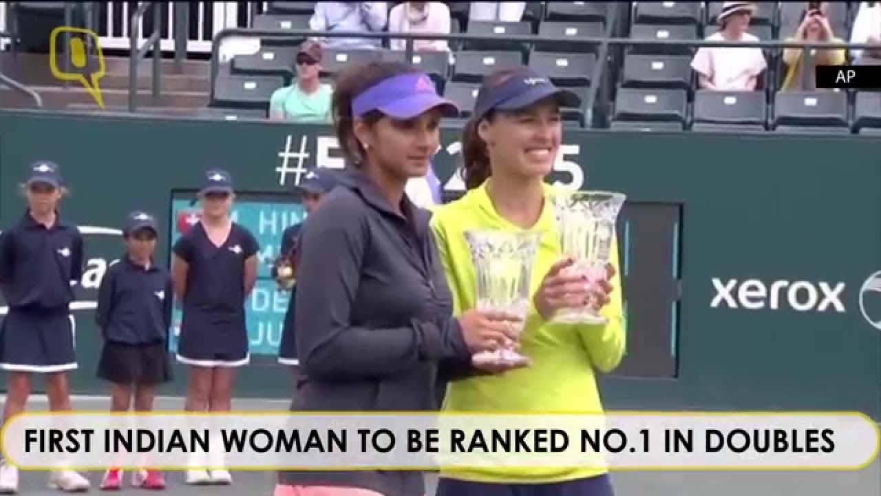 Sania Mirza Becomes New Doubles No. 1 After Win at Charleston WTA