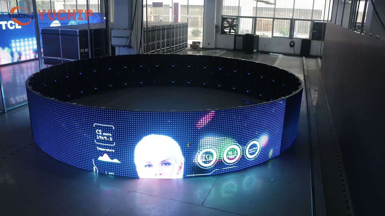 Custom LED Round Screen SMD LED Circle Screen Customized LED Round