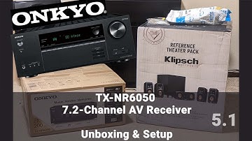 Onkyo TX NR 6050 Unboxing & Setup | Klipsch 5.1 Reference Theater | NNL ALL IN ONE