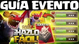 En Sólo 6 Min Pleno A Los 4 Desafíos 1238 Estatua Dragón Gratis Clash Of Clans