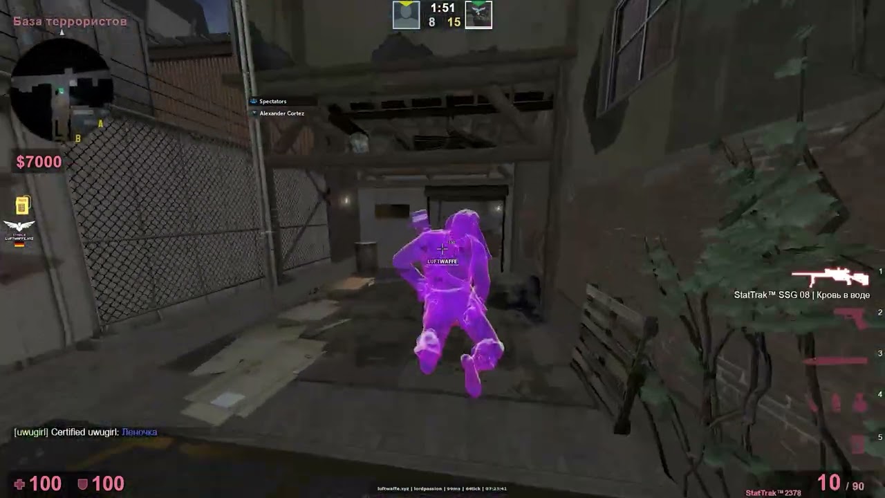 1v1 legend PASSION vs bot gzuzik ft . LUFTWAFFE beta lua