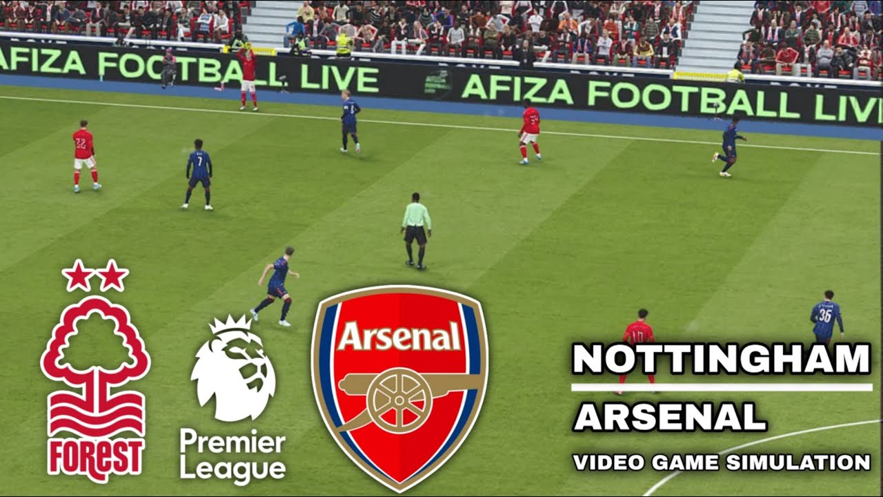 🔴NOTTINGHAM FOREST vs ARSENAL - PREMIER LEAGUE 2025/2026 LIVE SCORE & GAME FC25 SIMULATION