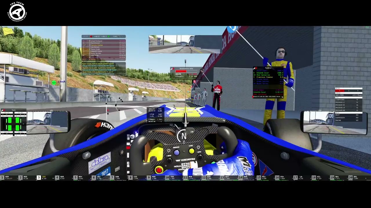 TPATEAM || 5/6 DALLARA F317 || SPORTSLAND SUGO || GTRSPAIN