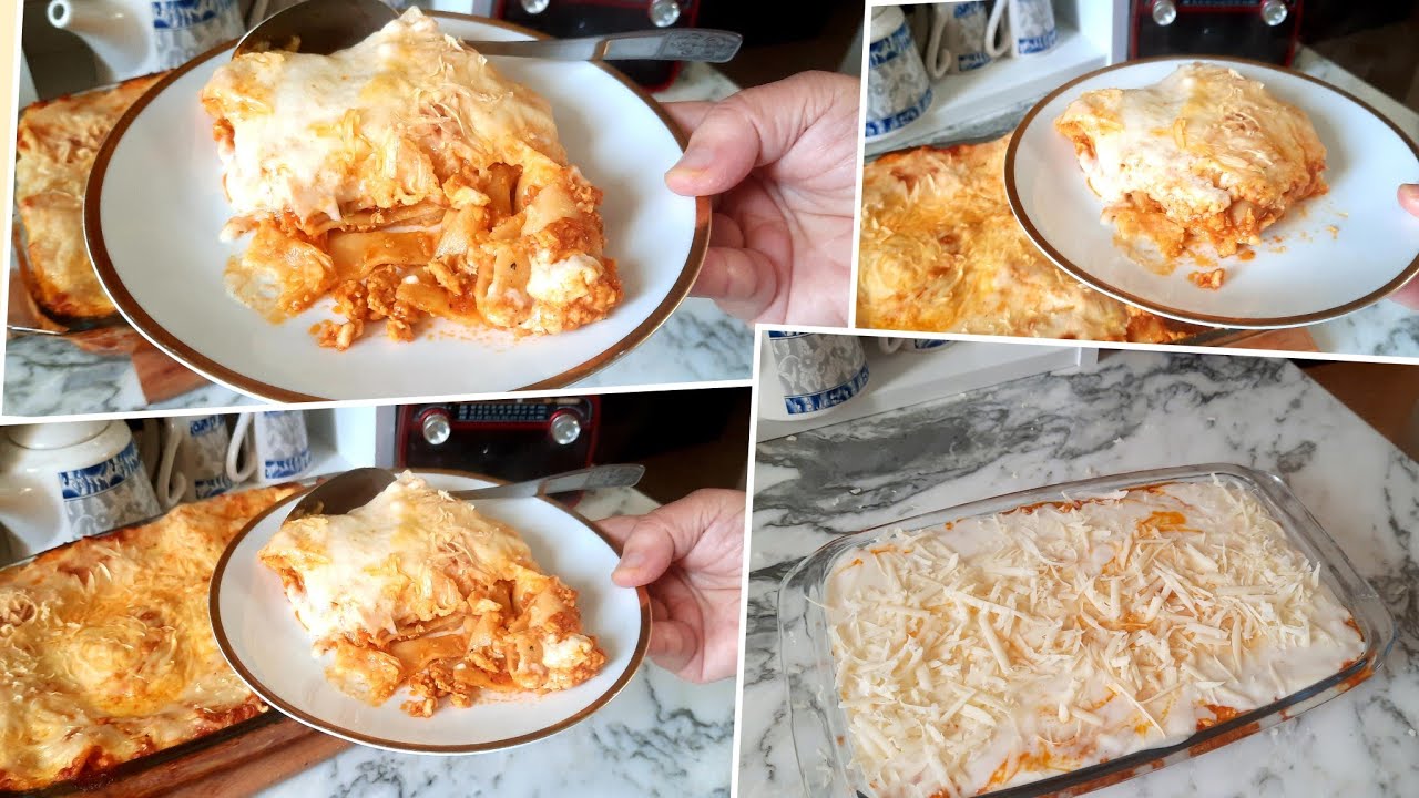 بأكثر تفاصيل ونصائح دقيقة وبطلب منها 😊لازانيا بالدجاج خفيفة وطايبة في حقها 😋 ريحة رمضان بدات تفوح