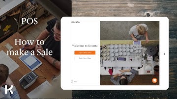 Make a Sale with Lightspeed Kounta POS - POS Basics