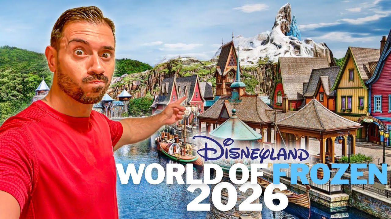 Disneyland Paris inaugurará WORLD OF FROZEN en la PRIMAVERA 2026 - YouTube