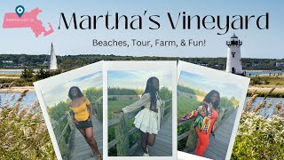 Vineyard Vibes: Our Martha's Vineyard Adventure (Beaches, Tour, Farm, & Fun!)