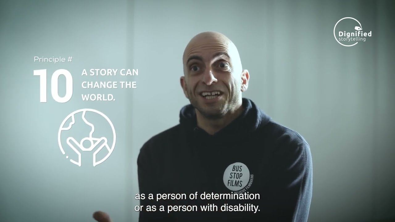 Paul Nunnari talks about how storytelling can change perceptions around people of determination