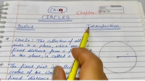 Chapter -9 Circles Introduction || Theorems - 9.1, 9.2, 9.3, 9.4, 9.5, 9.6, 9.7   || Class 9th Maths