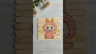 Labubu Drawing Art ✍️ #shorts #labubu #art #drawing #cartoon #parascraft