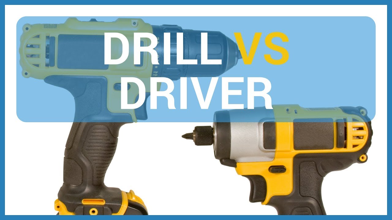 impact driver vs power drill impact driver vs power drill