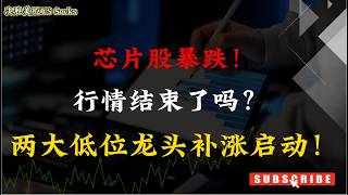 财报炸裂芯片股暴跌行情结束了吗？高低切换两大低位龙头迎来补涨。