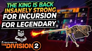The Division 2 "STRIKER WITH BULLET KING JUST MELTS DOWN INCURSION AND LEGENDARY EASILY"