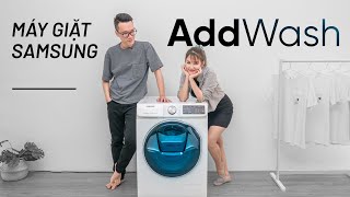 Đánh giá Samsung AddWash, máy giặt + sấy tiện lợi