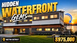 Inside Two Stunning Waterfront Homes Near Detroit