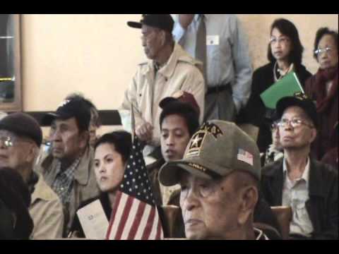 A Special Message For Filipino Veterans from FilAm...